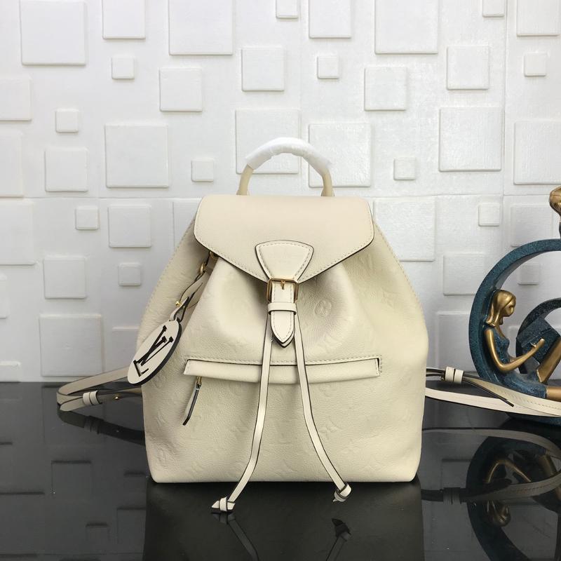 LV Backpacks and Travel Bags M45397 Cream White